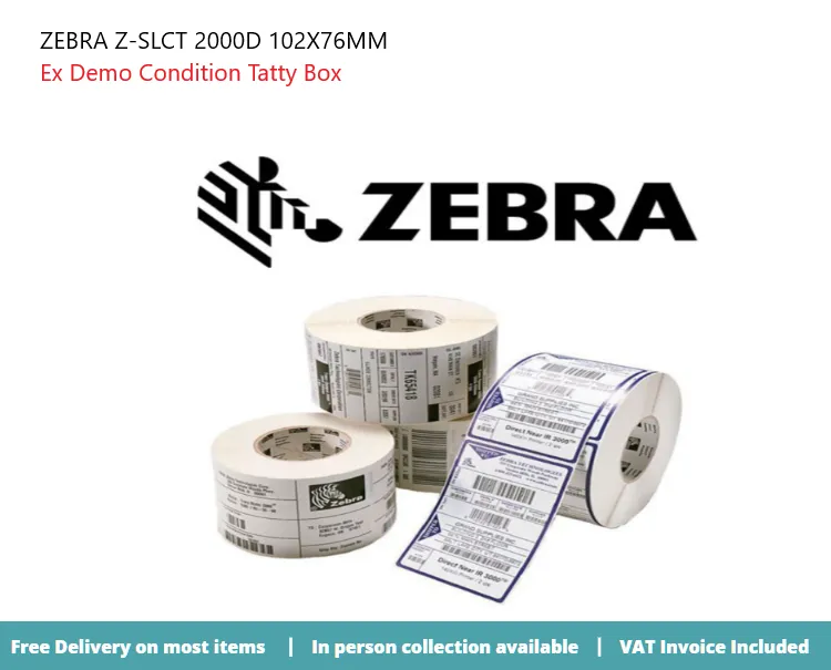 ZEBRA Z-SLCT 2000D 102X76MM