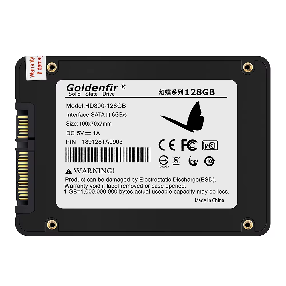 Goldenfir SSD 128GB SATAIII SSD 512GB 480GB 256GB HD 1TB 500GB Solid State Hard Disk 2.5 for Laptop - Image 4